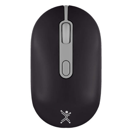MOUSE RECARGABLE PERFECT CHOICE  2.4GHZ+BT CLIC SILENCIOSO COLORI - NEGRO