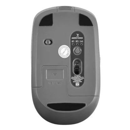 Mouse Inalámbrico Ergonómico Perfect Choice Iluminación RGB Orion  3200 dpi