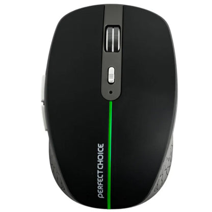 Mouse Inalámbrico Ergonómico Perfect Choice Iluminación RGB Orion  3200 dpi