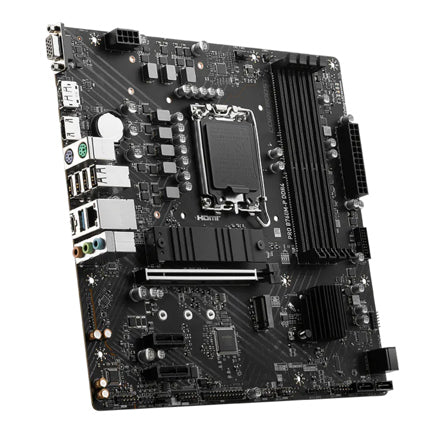 Tarjeta Madre MSI PRO B760M P DDR4 SOCKET 1700 4 DDR4 4800 MHZ HDMI DP DSUB MICRO ATX