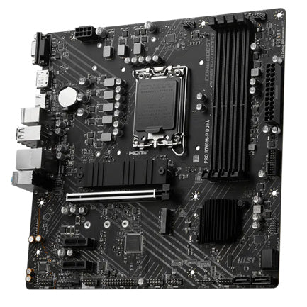 Tarjeta Madre MSI PRO B760M P DDR4 SOCKET 1700 4 DDR4 4800 MHZ HDMI DP DSUB MICRO ATX