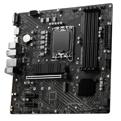 Tarjeta Madre MSI PRO B760M P DDR4 SOCKET 1700 4 DDR4 4800 MHZ HDMI DP DSUB MICRO ATX