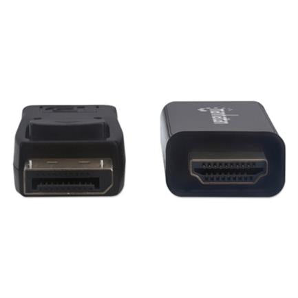 Cable Manhattan DisplayPort/HDMI M-M 1080p1m Color Negro