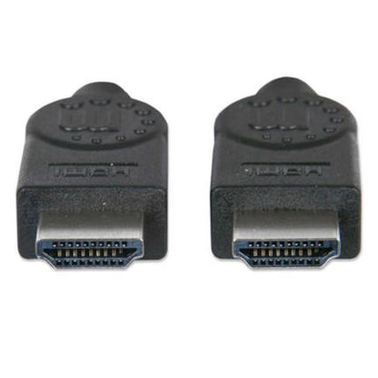 Cable Manhattan HDMI 1.3 M-M Alta Velocidad Blindado 10m Color Negro
