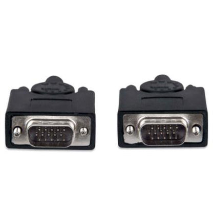 Cable Manhattan HD15 M-M para Monitor SVGA 7.5m Color Negro