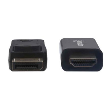 Cable Manhattan DisplayPort/HDMI-M 4K 1m Color Negro