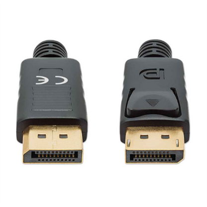 Cable Manhattan DisplayPort M-M 8K a 60Hz 1m Color Negro