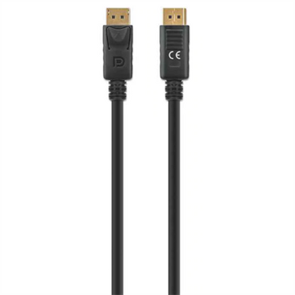 Cable Manhattan DisplayPort M-M 8K a 60Hz 3m Color Negro