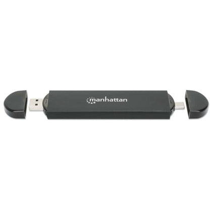 Gabinete SDD Manhattan USB-A / USB-C M.2 NVMe/SATA
