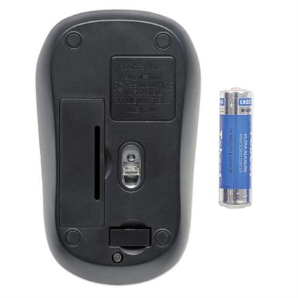 Mouse Manhattan Success Inalámbrico Óptico 1000 dpi Color Negro-Azul
