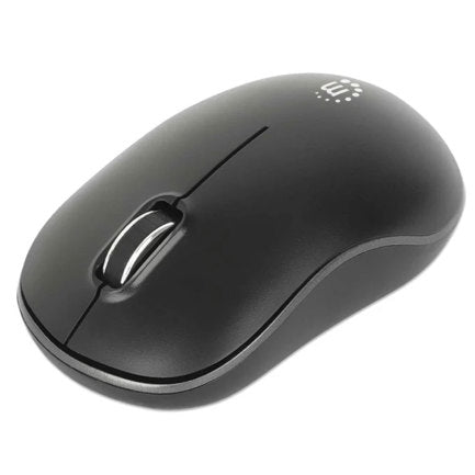 Mouse Optico Inalambrico Manhattan 3 botones 2.4G Negro
