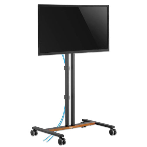 Soporte Manhattan Compacto para TV 34" a 55" Tipo Carro 35kg