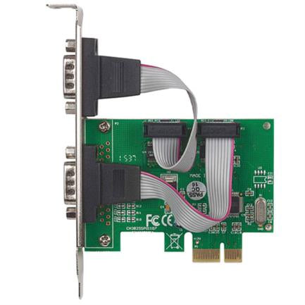 Tarjeta Serial Manhattan PCI Express 2 Puertos DB9
