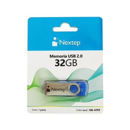Memoria USB Nextep 2.0 Twist 32GB Azul