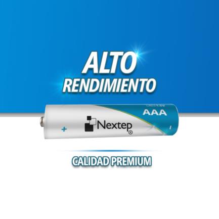 Pilas Nextep AAA Alcalinas LR03 1.5V c/20 Piezas - vista 4