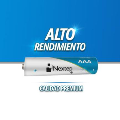 Pilas Nextep AAA Alcalinas LR03 1.5V c/20 Piezas - vista 4