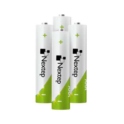 Pilas Nextep AAA Recargables HR03 NiMH 1.2V C/4 Piezas 800mAh - vista 4