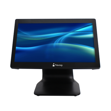 Monitor Nextep 15.6" Touch Screen Punto de Venta LCD Alto Brillo y Resolucion Con Base - vista 6