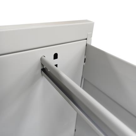 Archivero Metalico Nextep con 2 Cajones Ajustables Carta/Oficio con Cerradura - vista 2