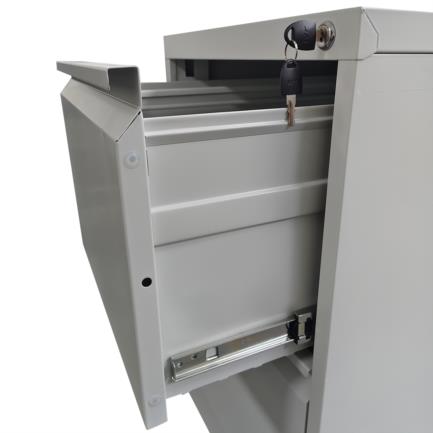 Archivero Metalico Nextep con 2 Cajones Ajustables Carta/Oficio con Cerradura - vista 3