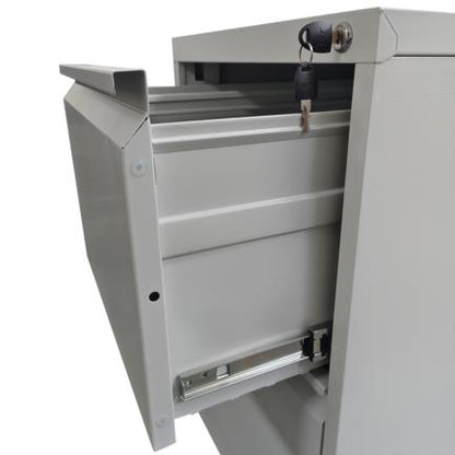 Archivero Metalico Nextep con 2 Cajones Ajustables Carta/Oficio con Cerradura - vista 3