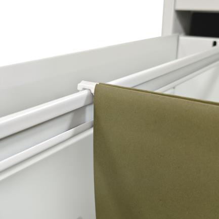 Archivero Metalico Nextep con 2 Cajones Ajustables Carta/Oficio con Cerradura - vista 4