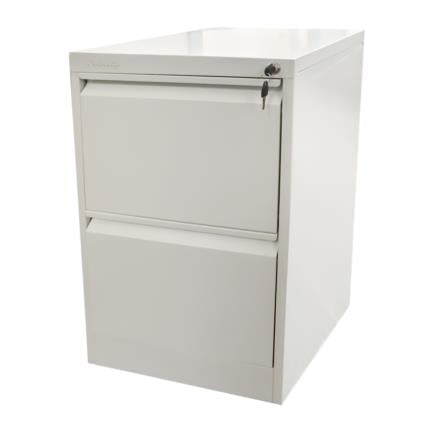 Archivero Metalico Nextep con 2 Cajones Ajustables Carta/Oficio con Cerradura