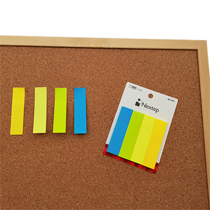Banderitas Nextep Neon 4 Colores 200 Piezas c/10 Estuches - vista 2