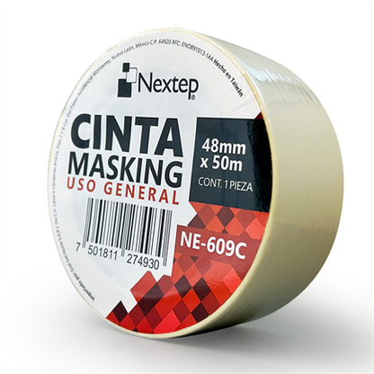 Cinta Masking Nextep Uso General 48mm x 50mts - vista 2