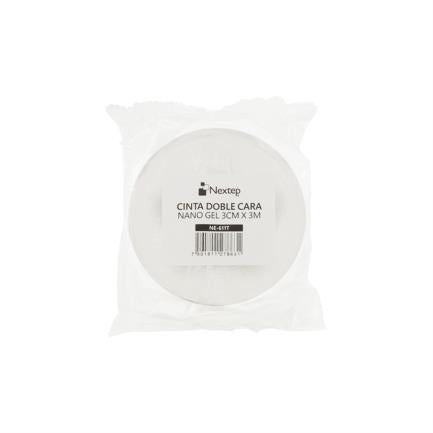 Cinta Nextep Doble Cara Nano Gel 3cm x 3m Paquete c/6 Piezas - vista 2
