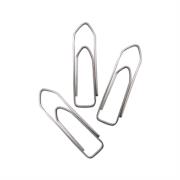 Clip Nextep Rectangular Niquelado #1 32mm c/10 100 Clips c/u