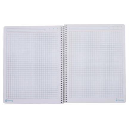 Cuaderno Nextep Profesional Cuadro Grande C7 100 Hojas Espiral - vista 2
