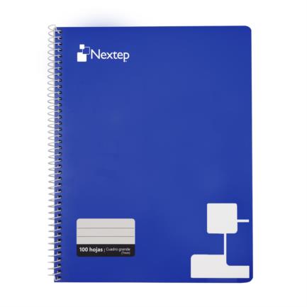 Cuaderno Nextep Profesional Cuadro Grande C7 100 Hojas Espiral