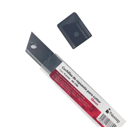 Cuchillas de Repuesto para Cutter Nextep 18mm C/10