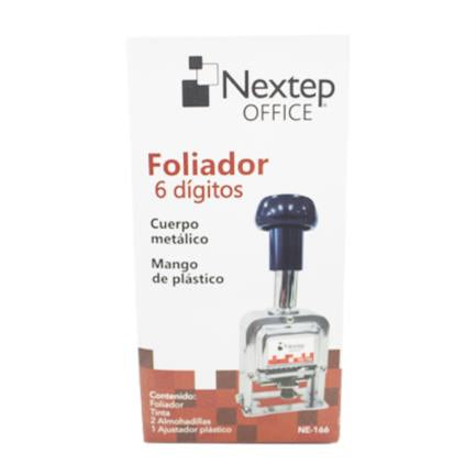 Foliador Nextep Acero 6 Dígitos - vista 3