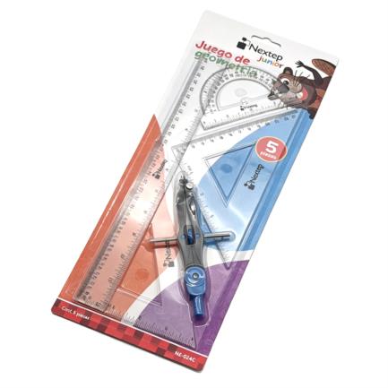Juego de Geometria Nextep Junior Grande 5 Piezas - vista 2