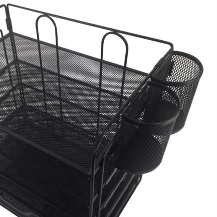 Organizador Nextep Malla Metalica Multiniveles para Documentos con Cajon y Portalapices - vista 6
