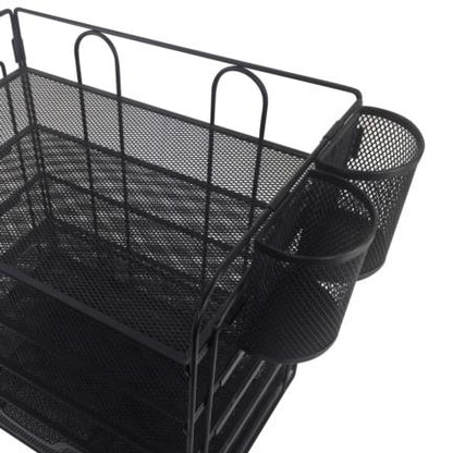 Organizador Nextep Malla Metalica Multiniveles para Documentos con Cajon y Portalapices - vista 6