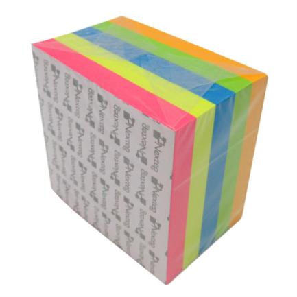 Notas Adhesivas Nextep 3x3 Neón 5 Bloques 500 Hojas - vista 2