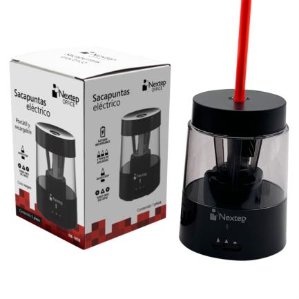 Sacapuntas Nextep Electrico Portatil y Recargable con Autostop - vista 2
