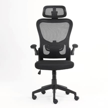 Silla Ejecutiva Nextep de Altura y Descansabrazos Ajustable con Cabecera Reclinable de Tela/Malla y Base Giratoria - vista 7