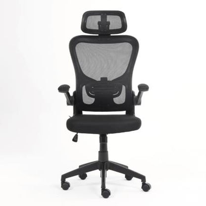 Silla Ejecutiva Nextep de Altura y Descansabrazos Ajustable con Cabecera Reclinable de Tela/Malla y Base Giratoria - vista 7