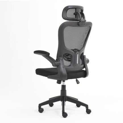 Silla Ejecutiva Nextep de Altura y Descansabrazos Ajustable con Cabecera Reclinable de Tela/Malla y Base Giratoria - vista 8