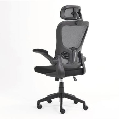 Silla Ejecutiva Nextep de Altura y Descansabrazos Ajustable con Cabecera Reclinable de Tela/Malla y Base Giratoria - vista 8