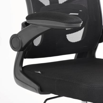 Silla Ejecutiva Nextep de Altura y Descansabrazos Ajustable con Cabecera Reclinable de Tela/Malla y Base Giratoria - vista 10