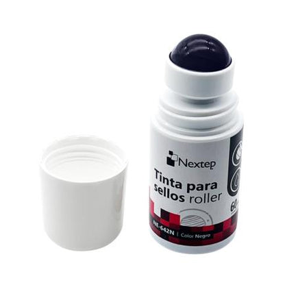 Tinta para Sellos Nextep Roller Negro 60 ml - vista 2