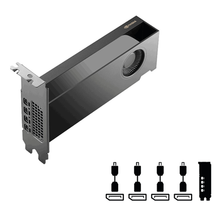 Tarjeta de Video PNY NVIDIA RTX PRO 2000 Blackwell 16GB 128-bit GDDR7 PCI Express x8 5.0