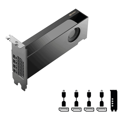 Tarjeta de Video PNY NVIDIA RTX PRO 2000 Blackwell 16GB 128-bit GDDR7 PCI Express x8 5.0