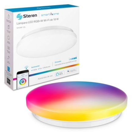 Lampara Led Steren de Wifi RGB 18 W