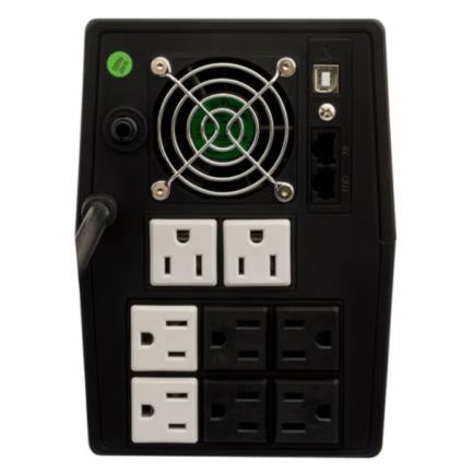 UPS Smartbitt Smart Interactive NB1800 1800VA/900 Watts 8 Contactos Protección de Línea Telefónica RJ-11 Puerto USB